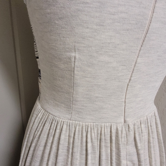 Anthropologie Dolan Left Coast Sabado Dress Asymmetrical in Gray Jersey - Picture 11 of 16